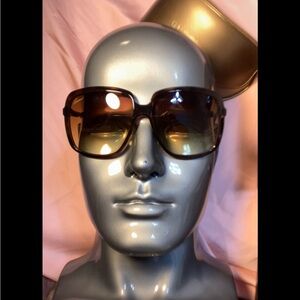 Gucci Brown Gradient Sunglasses with case